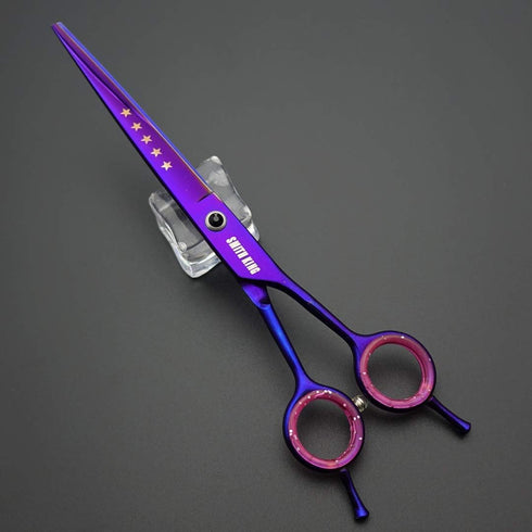 Professional Dog Grooming Scissors Set 7.0 inches - Straight, Thinning, Curved, Chunkers & Comb, 5pcs