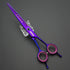 Professional Dog Grooming Scissors Set 7.0 inches - Straight, Thinning, Curved, Chunkers & Comb, 5pcs