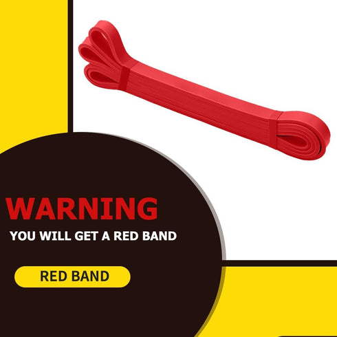Resistance Band Pull Up Band for Fitness Exercise, Natural Latex Workout Body Stretch Powerlifting Band for Home/Gym