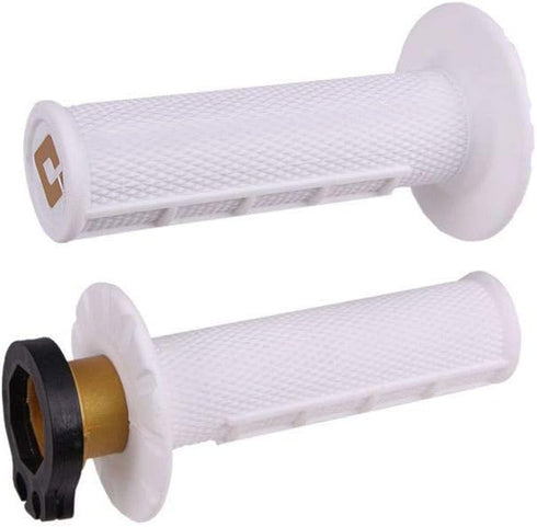 Odi V2 Half Waffle MX Lock-On Grips for Motorcycles