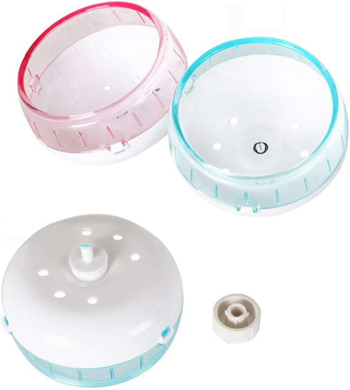 4.7 Inches Small Silent Spinner Exercise Running Wheel for Small Hamsters, Gerbils, Mice (Pink)