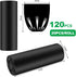 flintronic 120 (6 Camping Toilet Bags, PCS Roll) Portable Toilet Bags, Thickened Toilet Waste Bags, Camp Potty Liner