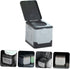 Garneck Compact Portable Folding Toilet - Ideal for Camping and Outdoor Adventures