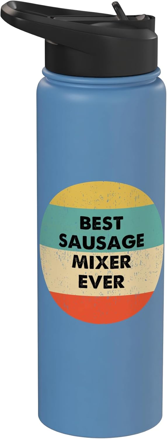 Sausage Mixer Shirts & Gifts Sausage Mixer Stainless Steel Insulated Water Bottle