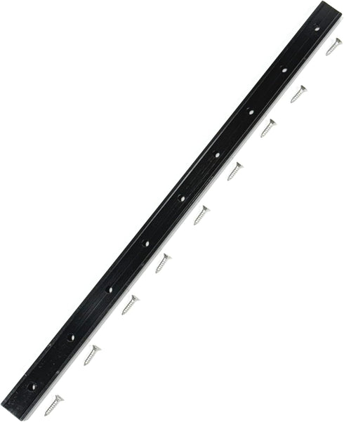 18" Ketch X-Aktrak - Universal Heavy Duty Aluminum T-Track for Kayaks, Boats, Automotive, and Woodworking - Midnight