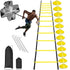 YCRRVAE Football Training Equipment | Speed Agility Training Set, Including 1 Agility Ladder,
