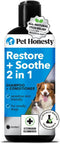 Pet Honesty Restore + Soothe 2 in 1 Shampoo + Conditioner for