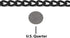 Dogline Herm Sprenger Black Stainless Steel Choke Dog Training Collar, No-Pull Slip Chain for Easy Control