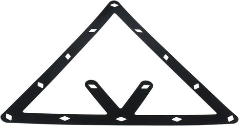 TIHOOD 6PCS Magic Ball Rack Holder Sheet Triangle Cue Accessories for 8, 9, 10 Ball Combo Pack