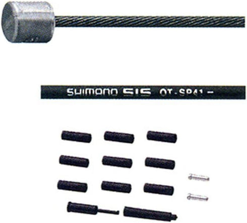 Shimano MTB Optislick Derailleur Cable and Housing Set - Black