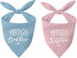 HPXKSHA Baby Announcement Dog Bandana 2 Pack, Big Sister and Big Brother Pet