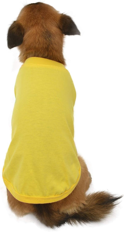 Lovelonglong 2019 Pet Clothing, Dog Costumes, Dachshund Clothes Blank T-Shirt for Dachshund Dogs, Corgi