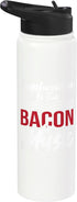 Euphonium Player Bass Instrument Design Euphonium Is The Bacon Of Music Stainless Steel Insulated Water Bottle