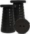 JAEMEYEM 2 PCS Upgraded Collapsible Stool Chair, Max 660lb Folding Stool, Lightweight, Sturdy,