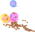 3pcs POPETPOP Interactive Treat Dispensing Rubber for Dogs Engaging Food Release Toy for Training and Mental Random