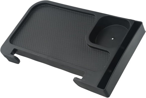 Startbuymore Functional Clip On Table for Outdoor Use Easily Attaches to Folding Chairs (Black)