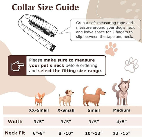 Rhinestone Bling Dog Collar for Small Dogs, Cute Sparkly Glitter Crystal Diamond Collar (Pink, XXS-XS-S-M)
