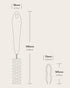 Homerunpet Pet Water Fountain Cleaning Kit, Brush and Tweezers, Fits Most Pet Water Fountains
