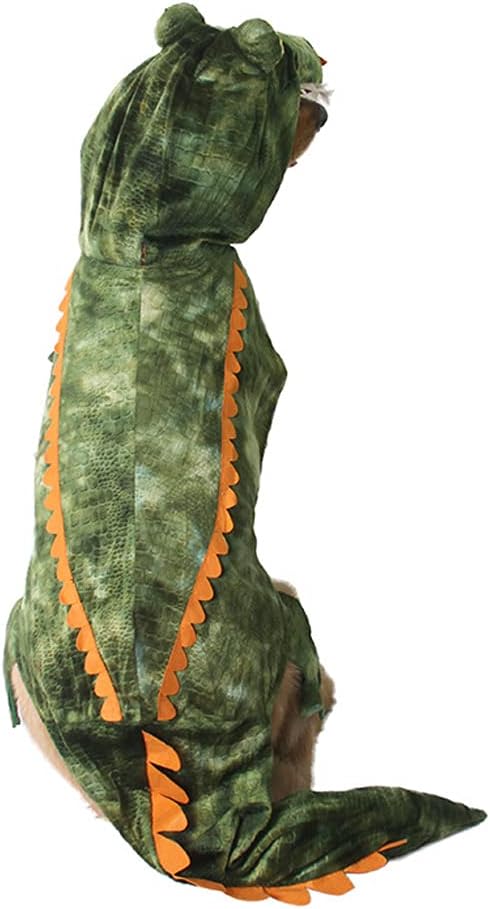 Alligator Dog Costume, Funny Croc Costume for Small to Large Dogs, Halloween Cosplay Dress