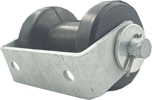 4" 2" -2-1/2" Boat Trailer Spool Stationary Keel Base Roller Bracket Assembly for Trailer Tongue Frame