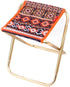 CRBWXONLIFE 7075 Aluminum Alloy Folding Stool, Portable Outdoor Aluminum Folding Chair for Camping,