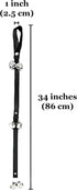 SunGrow Dog & Ferret Potty Door Bell - 34 Inches, Nylon Bells for House-Training Small to Large Pets