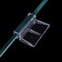 Teensery 8 Pcs Aquarium Glass Cover Clip, Clear Acrylic Support Holder for Rimless Aquariums (10 MM)