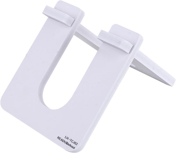 SHIDOW PVC Bike Stand, Indoor Bicycle Rack for Children's Bike Display and Balance Bike Storage (White)