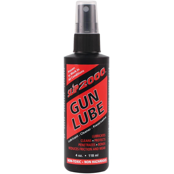 SLIP 2000 Gun Lube - Penetrating Gun Lubricant Lubricating CLP Gun Cleaner-
