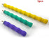Litewoo Yellow Pet Bird Perch for Small Medium Birds, Nature Wood Quartz Sand Branch, 10.2in Cage Accessories