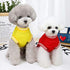 Dog Clothes Basketball Mesh T-Shirt, Pet Sportswear | Breathable Fashion Dog Shirt for Spring/Summer (Red, Small)