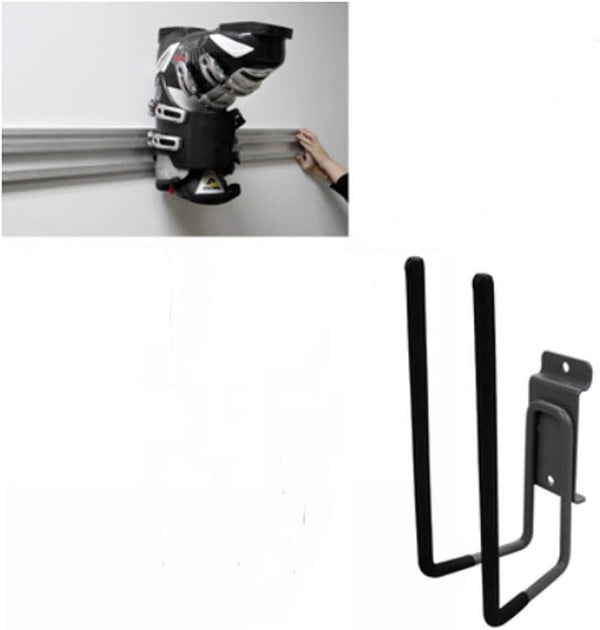 Ski and Snowboard Boot Wall Hanger, Wall Storage Roller Skates Wall Rack, Wall Mount for Ice Skates & Roller Skates Boot