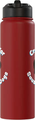 Sausage dog Owner Gifts Crazy for Sausage Dogs | Cute miniature sausagedog Gift Stainless Steel Insulated Water Bottle