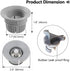 Inflatable Pontoon Boat Raft Air Valve, 6-Groove Gas Valve Plug Replacement for Canoe, Kayak, 2 pcs
