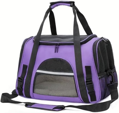 QQLe Cat Carriers, Dog Carriers, Pet Carriers Airline-Approved Soft-Sided Bag for Cats &