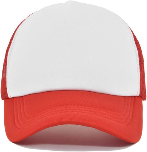 YOLAI Mens Womens Color Matching Baseball Caps Adjustable Sunscreen Trucker Hat Mesh Breathable Sun Hats