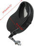 yueton 16 ft Retractable Leash for Pet Dog Cat Puppy, Traction Rope Walking Lead (Black)