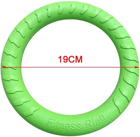 Dog Chew Toys, Training Ring for Outdoor, Dog Flying Disc Floating Ring for Small Medium Large Dogs