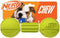 Nerf Dog Rubber Chew Barbell Dog Toy, 7.5 Inches, Lightweight, Durable, Water Resistant for Medium/Large Breeds