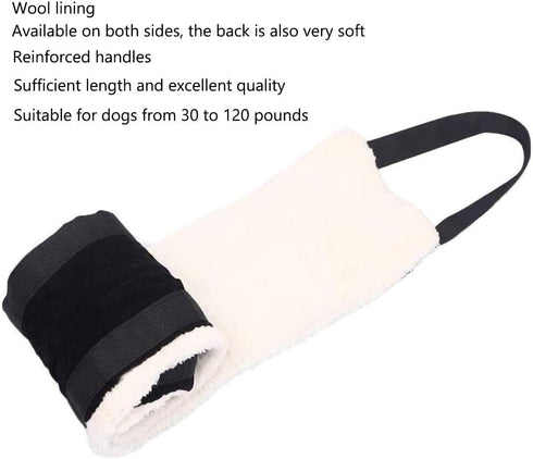 30-120 lbs Dog Sling for Large Dogs, Hind Leg Support Lift Harness for Walking Canine Arthritis ACL Rehabilitation