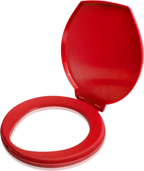 Landhood Portable Toilet Seat for 5 Gallon Bucket Emergency Outdoor Camping Snap on