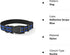 Mile High Life Reflective Dog Collar, Nylon Pet Collar with Buckle, Light Weight Puppy Collar for Medium Dogs (Blue, M)