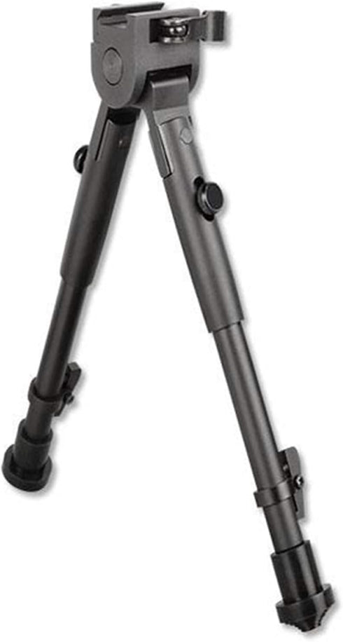 Lion Gears Tactical Pro Bipod, Height Adjustable 8.5" to 10.6" with Double Swivel and QD Mounting Deck
