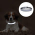 Reflective Dog Collar, High Bright Safety Synthetic PU Leather for XS Small Medium Large Dogs and Kittens (Black, XS)