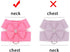 SELMAI Small Pet Dog Cat Bling Rhinestone Harness and Leash Set - Bow Girls Soft Ultra Suede Leather, Adjustable/No Pull