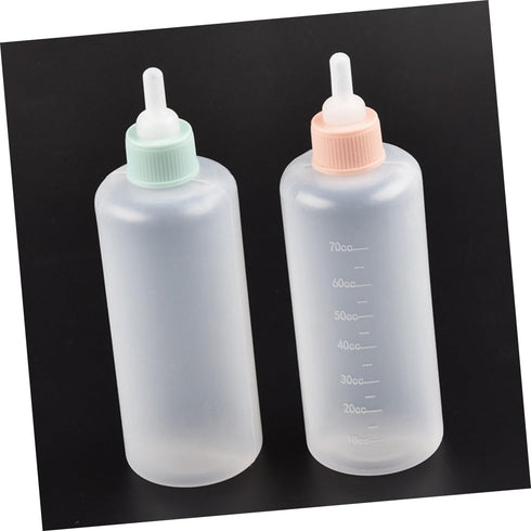 12pcs Yardwe Silicone Pet Pacifier Bottles for Newborn Puppies and Kittens Dog Cat Pet Feeding Supplies