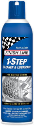 1-Step 17 oz Finish Line Bike Chain Cleaner and Lubricant Cleans, Lubricates & Protects in One Application, Helps