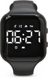 Non-Bluetooth LED Fitness Tracker Watch, Digital Pedometer with Step Counting, Great Gift for Kids Teens