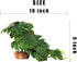 WOLEDOE Reptile Plants for Terrarium, Ball Python Tank Decor Accessories fit Bearded Dragon Crested Leopard Gecko