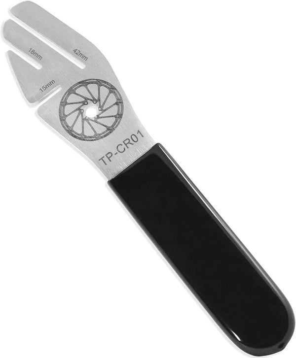 JONMON Bike Rotor Truing Fork, Bicycle Disc Alignment Wrench for Mountain and Road Bike Brake Disc Adjuster